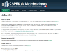 Tablet Screenshot of capes-math.org